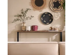 Mesa de Entrada Recibidor Mesa de Consola 120 x 65 x 20 cm FSB19-N SoBuy ES
