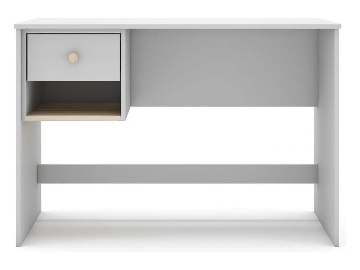 Mesa de escritorio Misty Breeze Blanco - Oak Soft