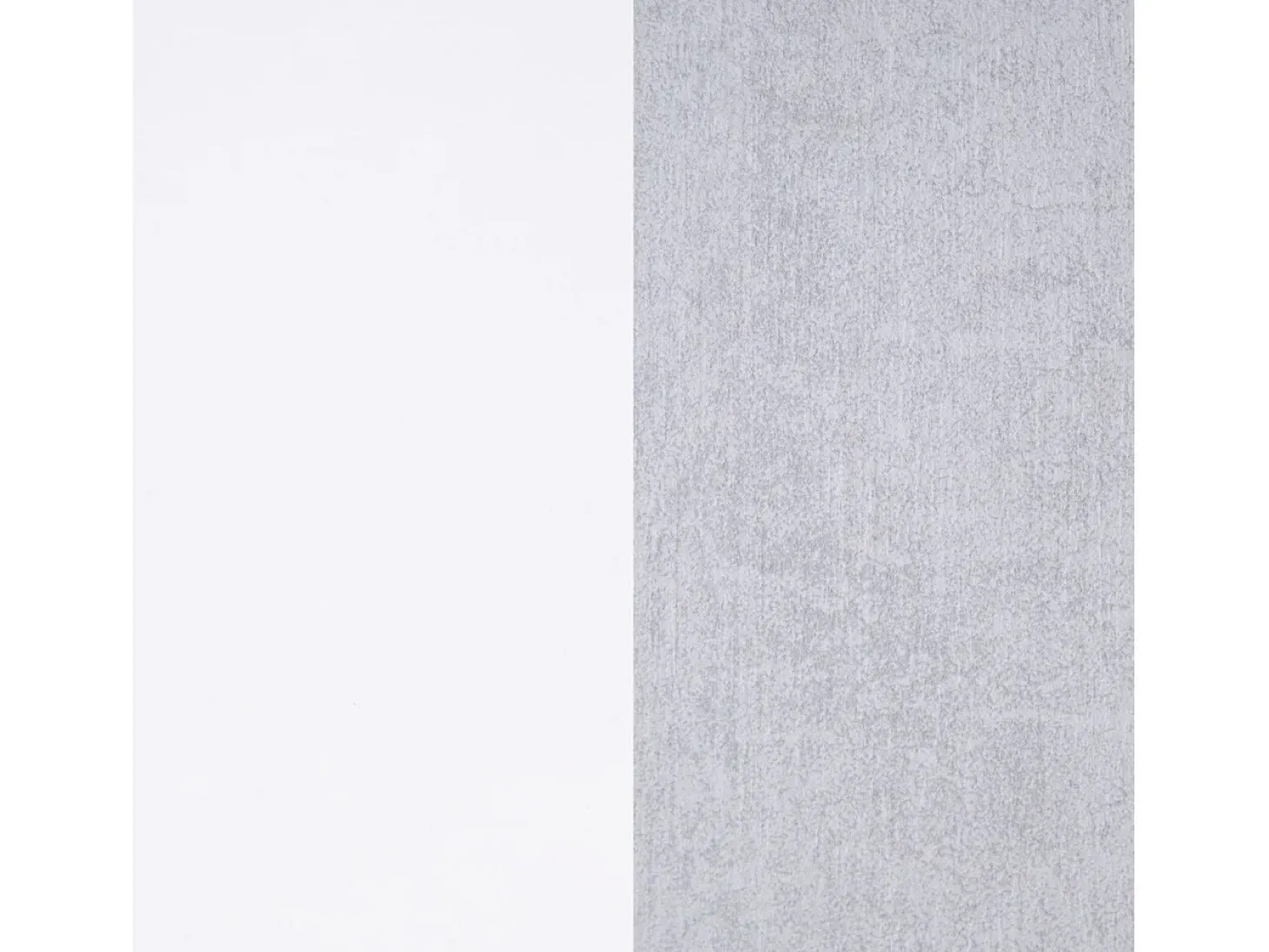 Mesa de escritorio multiposición en blanco mate y gris cemento 136x139 cm Move Blanco Artik (Blanco Mate) - Gris Cemento