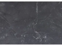 Mesa de esquina Infinity decoración mármol negro.