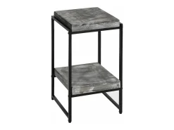 Mesa de flores MCW-K71, gris oscuro, 61cm