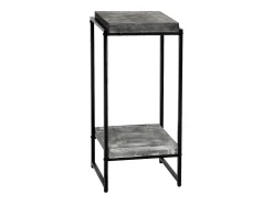 Mesa de flores MCW-K71, gris oscuro, 82cm