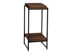Mesa de flores MCW-K71, marrón oscuro, 82cm