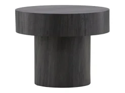 Mesa de rincón Malung Ø50cm color negro.