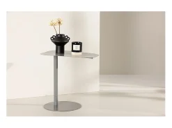 Mesa de rincón SanJose gris claro.