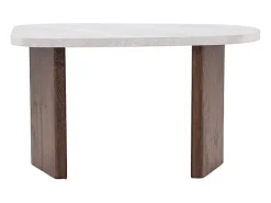 Mesa esquinera Grönvik gris claro.