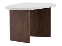 Mesa esquinera Grönvik gris claro.