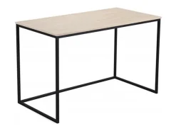Mesa estudio Mia roble Nordish/negro 120x60 cm Adec