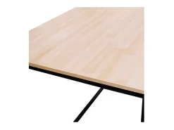 Mesa estudio Mia roble Nordish/negro 120x60 cm Adec