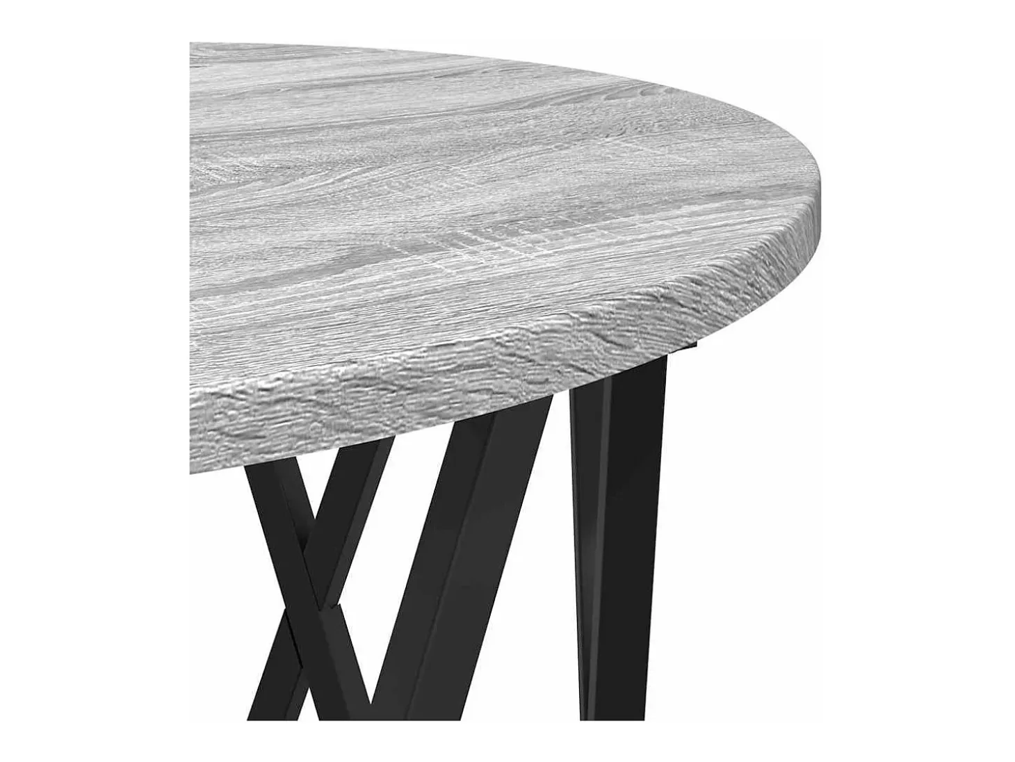 Mesa lateral 2 piezas Gris sonoma 50 x 50 x 40 cm
