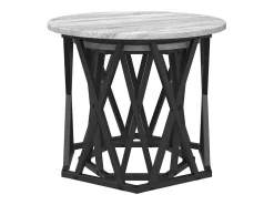 Mesa lateral 2 piezas Gris sonoma 50 x 50 x 40 cm
