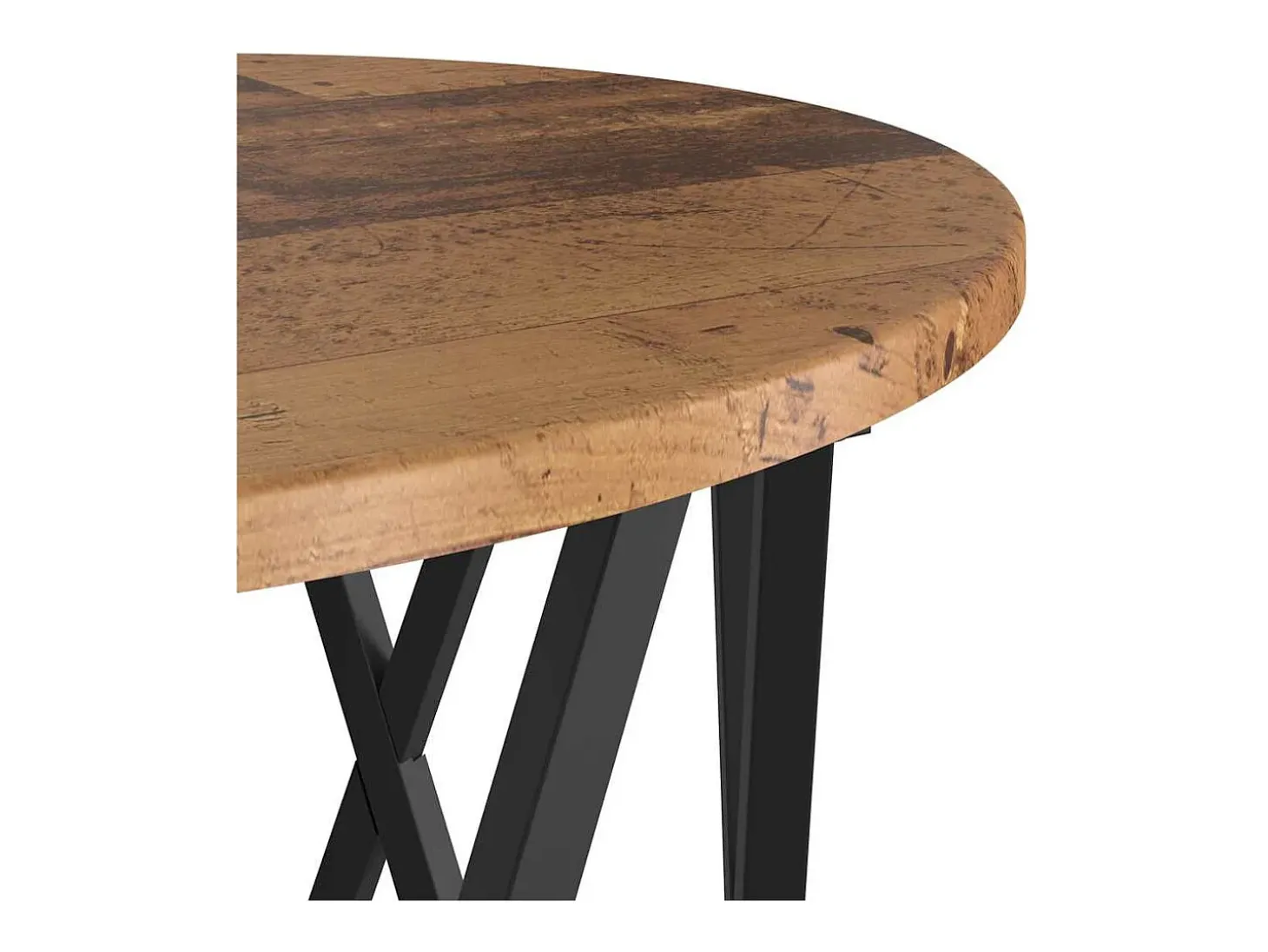 Mesa lateral 2 piezas Madera reciclada 50 x 50 x 40 cm