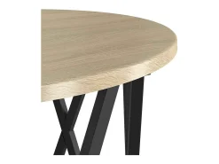 Mesa lateral 2 piezas Roble Sonoma 50 x 50 x 40 cm