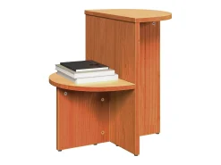 Mesa lateral Marrón cera 50 x 40 x 50 cm Madera maciza de pino