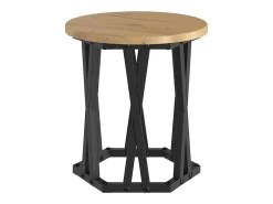 Mesa Lateral Nido 3 piezas Roble artisan 53 x 53 x 40 cm