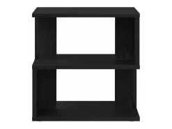 Mesa lateral Roble negro 40 x 40 x 40 cm Madera contrachapada