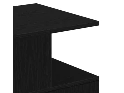 Mesa lateral Roble negro 40 x 40 x 40 cm Madera contrachapada