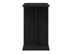 Mesa lateral Roble negro 50 x 30 x 50 cm Madera contrachapada