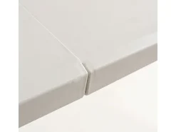 Mesa plegable rectangular Utika blanca 180x75 cm