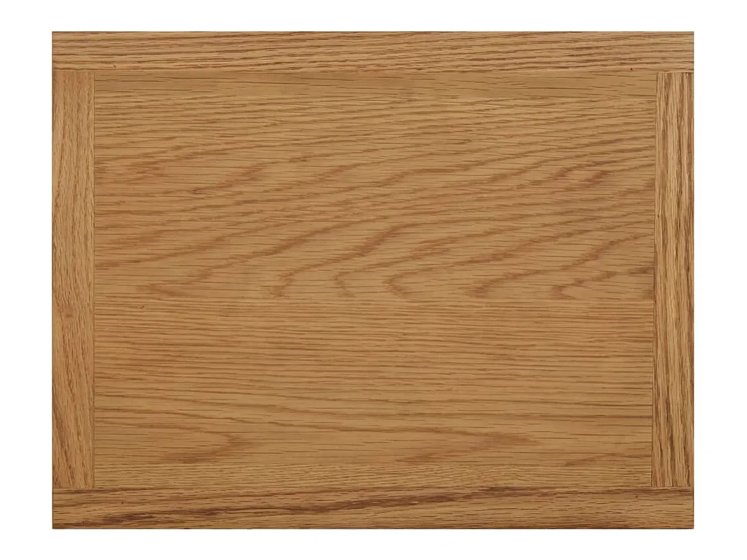 Mesa revistero madera maciza de roble 45x35x55 cm ES804470