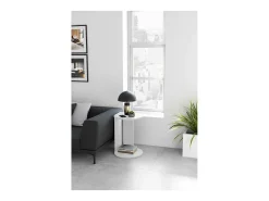 Mesa velador 540 para salón acabado blanco, 62cm(alto) 46cm(ancho) 55cm(largo)