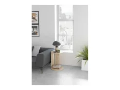 Mesa velador 540 para salón acabado roble claro, 62cm(alto) 46cm(ancho) 55cm(largo)