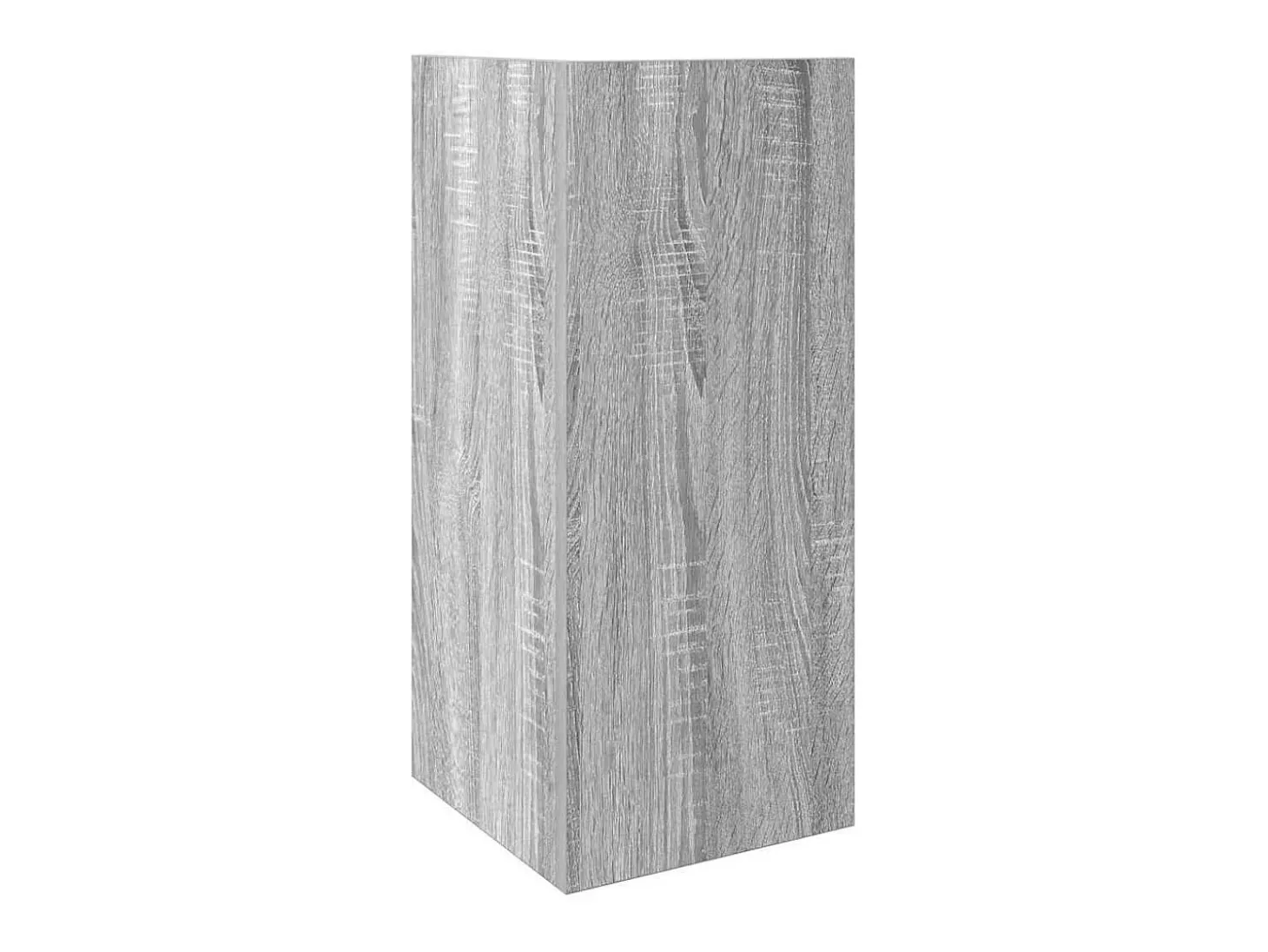 Mesas auxiliares 2 uds con estante gris sonoma 25,5x27x60 cm