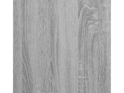 Mesas auxiliares 2 uds con estante gris sonoma 25,5x27x60 cm