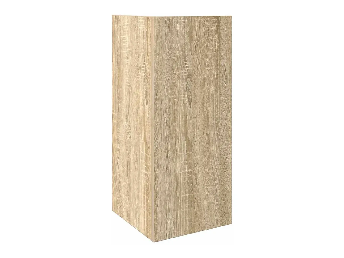Mesas auxiliares 2 uds con estante roble sonoma 25,5x27x60 cm
