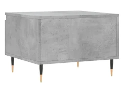 Mesas centro 2 unidades madera ingeniería gris hormigón 50x46x35 cm