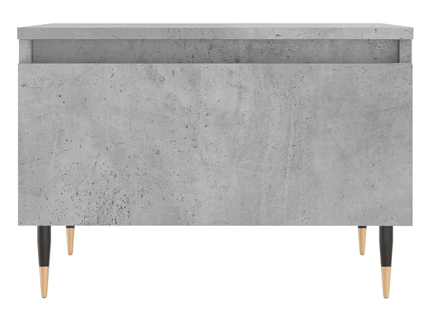 Mesas centro 2 unidades madera ingeniería gris hormigón 50x46x35 cm