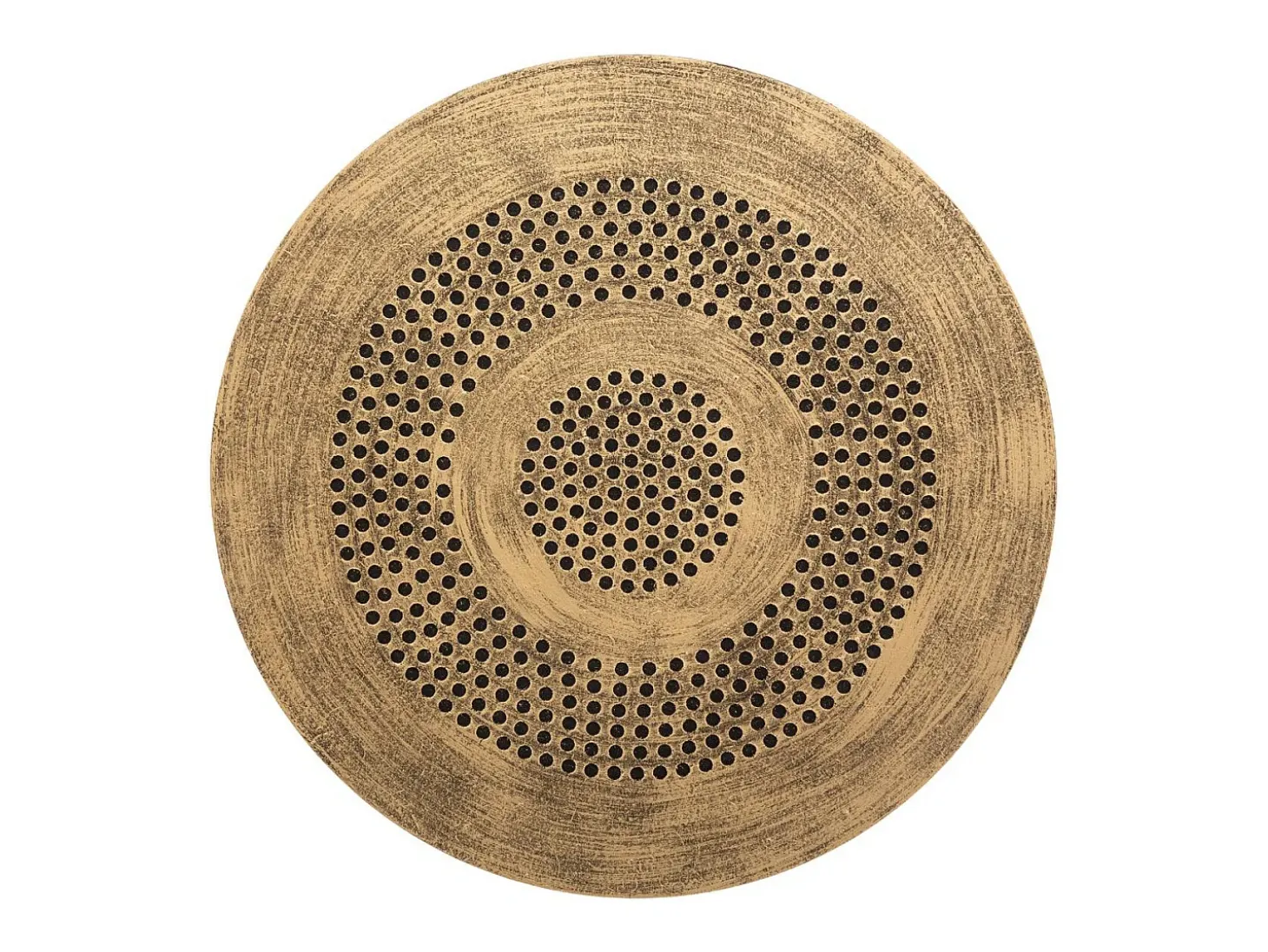 Mesas nido con tablero étnico de cobre