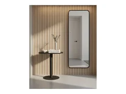 Mesita Auxiliar Salón, Metálica, Diseño Escandinavo, Funcional – Negro - 51*49*38 cm – SKANDY