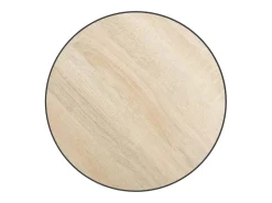Mesita de centro MDF color roble Sonoma Ø35 cm
