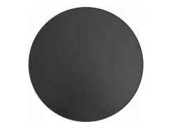 Mesita de centro MDF negra Ø35 cm