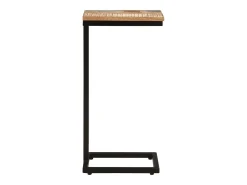 Mesitas auxiliares 2 uds madera reciclada 31,5x24,5x64,5 cm