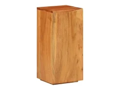 Mesitas auxiliares 2 unidades madera maciza de acacia