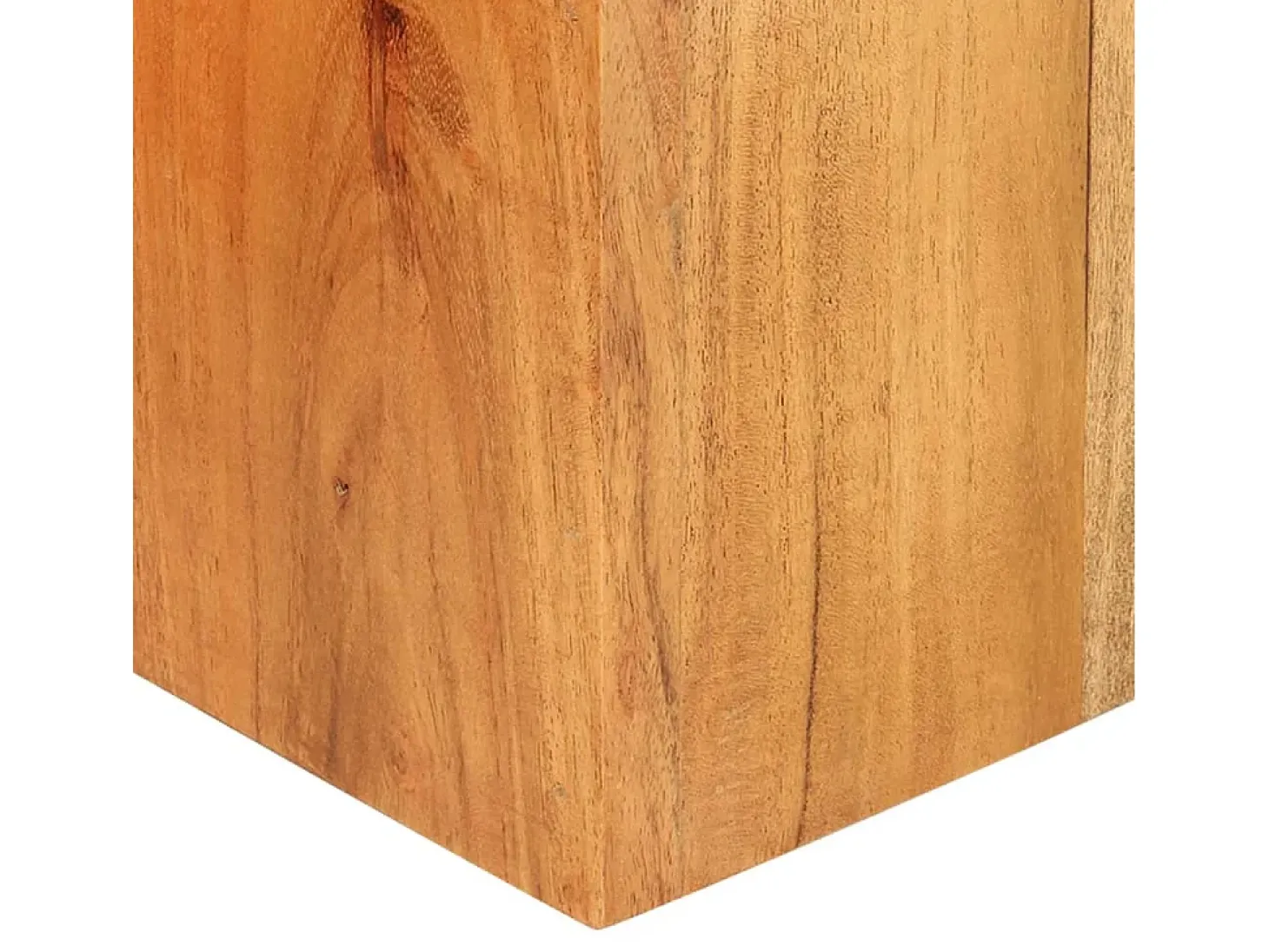 Mesitas auxiliares 2 unidades madera maciza de acacia