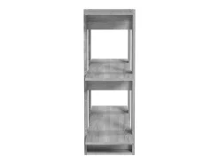 Milou Estantería/divisor de espacios gris Sonoma 80x30x87 cm