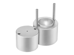 Molde de Hielo SucceBuy Prensa de Hielo, Kit de Máquina de Hielo de 5.3 cm para Whisky, Plata, Ideal para Bebidas y Fiestas