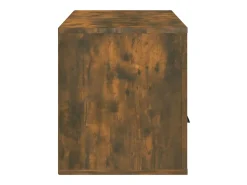 Monster Mueble para TV madera contrachapada roble ahumado 100x35x40 cm