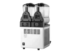 Máquina de Granito SucceBuy, 2 Depósitos de 15 L, Acero Inoxidable, Distribuidor de Bebidas Heladas, para Hogar, Restaurantes, Cafés, Bares