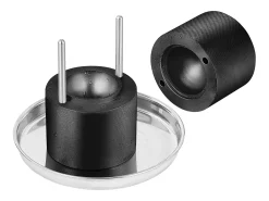 Máquina de Hielo SucceBuy 61 mm, Prensa de Hielo en Aluminio Redondo, Negro