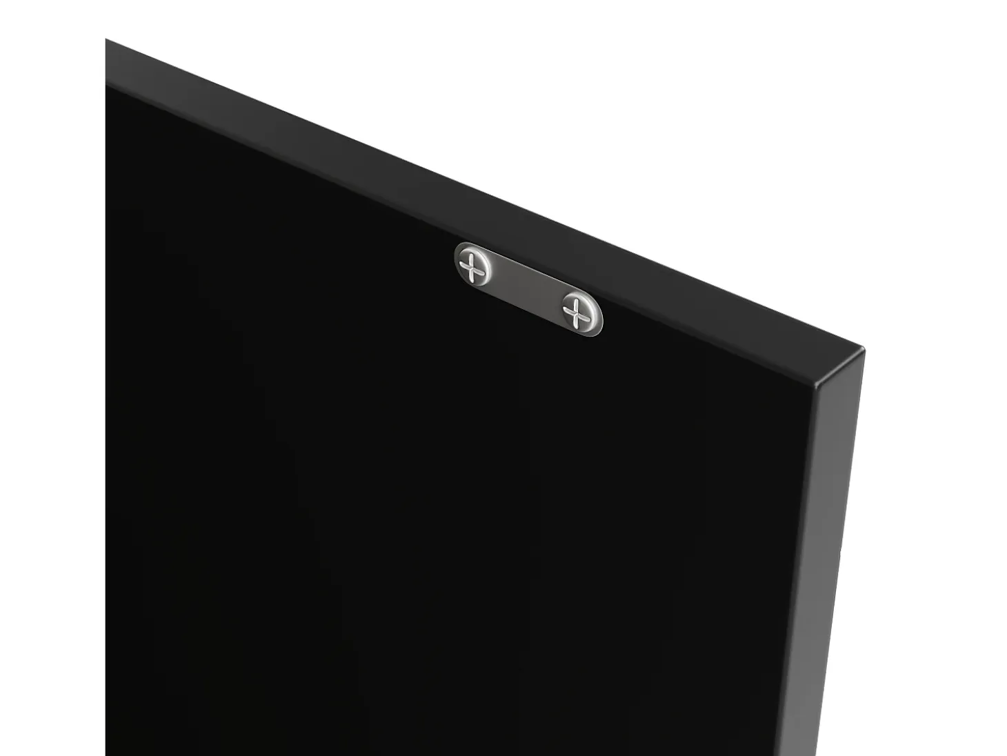 Mueble bar giratorio - 204 x 39 x 104 cm - con 2 cajones y 1 puerta - 5 espacios de almacenamiento abiertos - negro