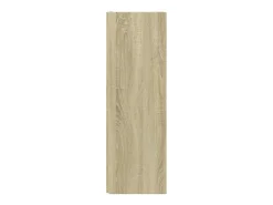 Mueble de esquina madera de ingeniería roble Sonoma 33x33x100cm