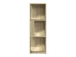 Mueble de esquina madera de ingeniería roble Sonoma 33x33x100cm