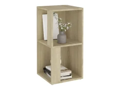 Mueble de esquina madera contrachapada roble Sonoma 33x33x67 cm
