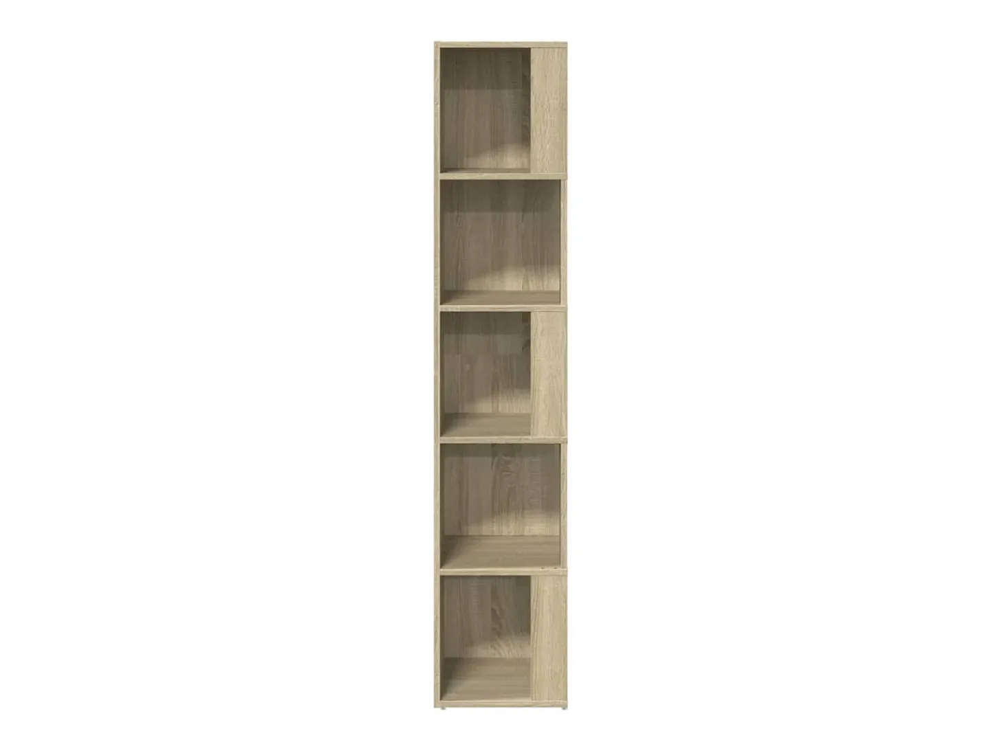 Mueble de esquina madera ingeniería roble Sonoma 33x33x164,5 cm