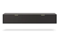 Mueble de pared para colgar la tele Lexa 175 negra
