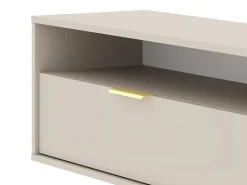 Mueble de pared para televisor colgado Queen 75 de cachemir